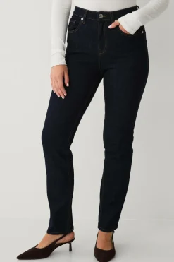 Ellos Collection Stretchjeans med lige bener skylle Best