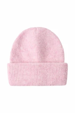 Ellos Collection Strikket hat rosa Discount