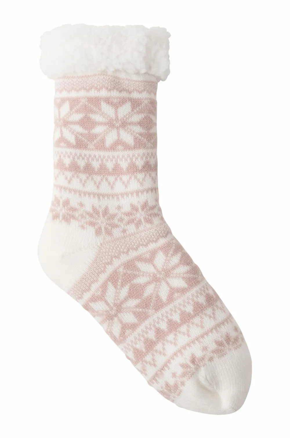 Ellos Strømper|Loungewear & Homewear>Collection Strømper Anita Cremefarvet/beige/rosa