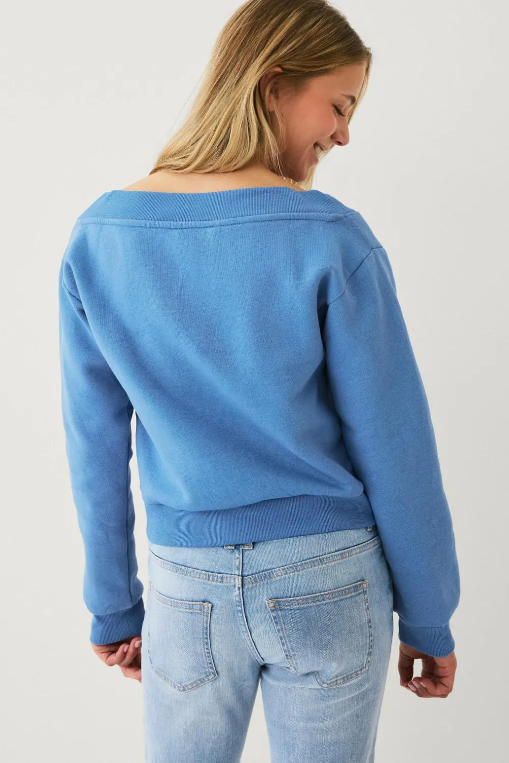 Ellos Sweatshirts & Hoodies>Collection Sweatshirt B Girl Blå