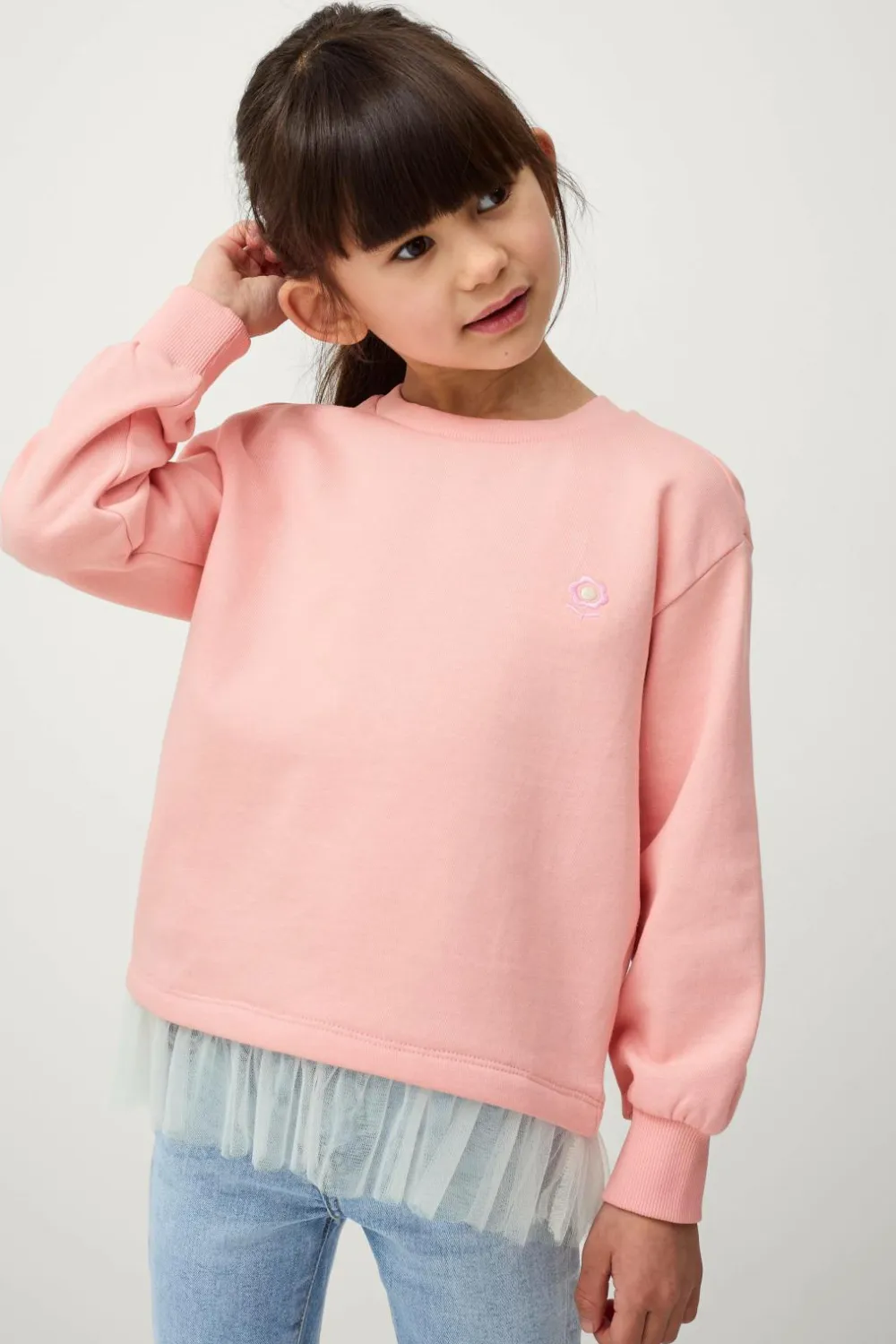 Ellos Sweatshirts & Hoodies>Collection Sweatshirt Svea Rosa