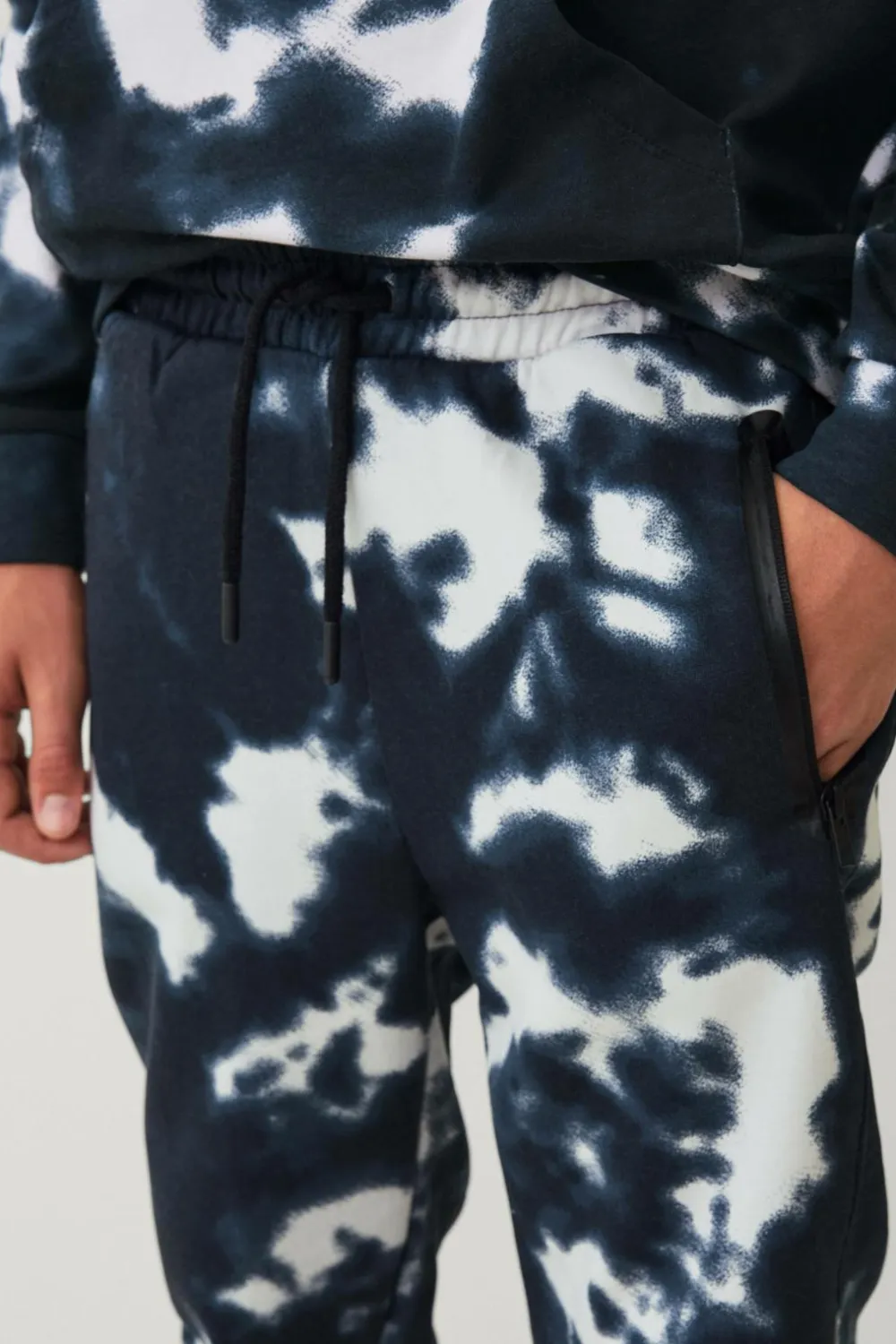 Ellos Bukser & Leggings>Collection Sweatpants med mønster sort batikmønstret