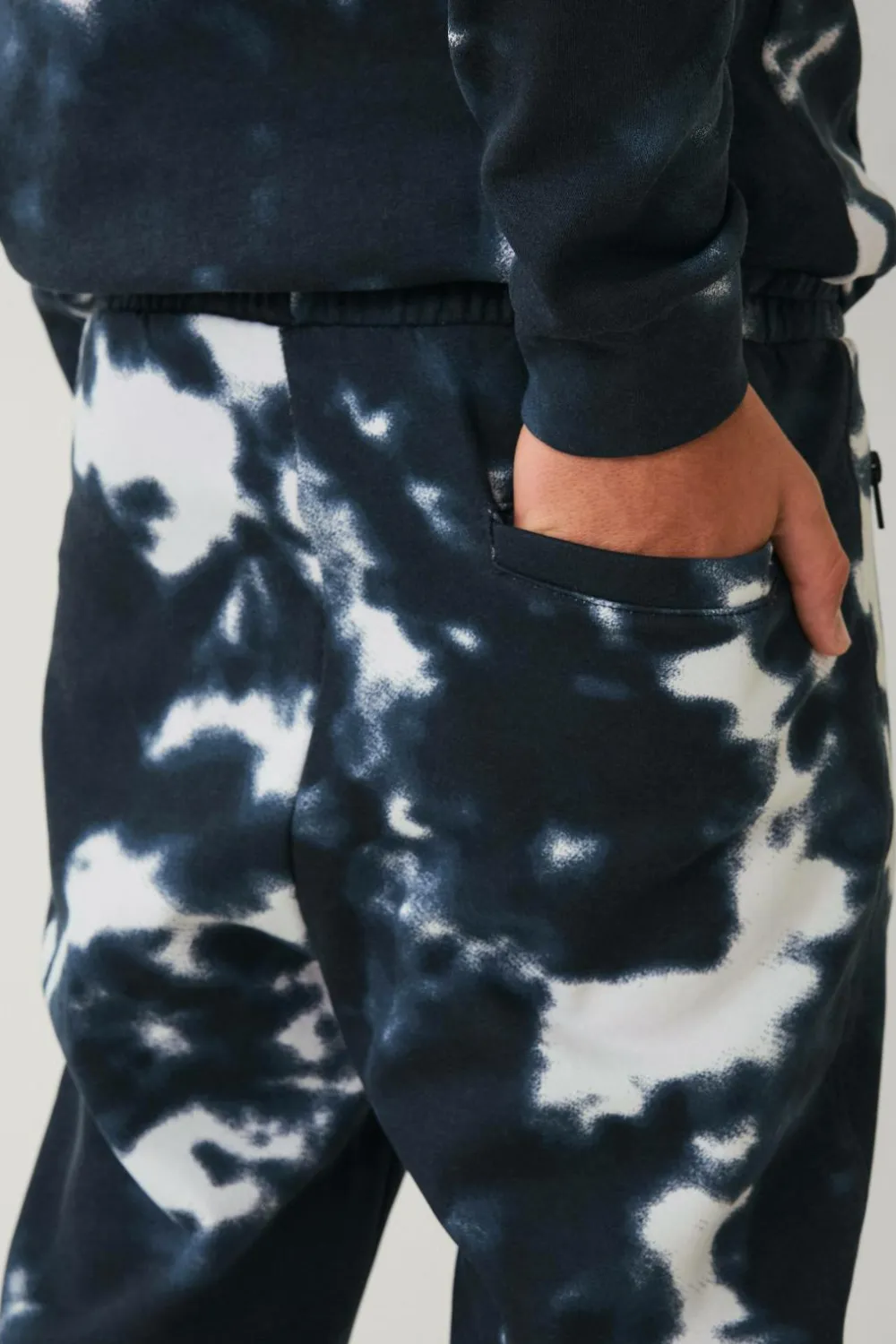 Ellos Bukser & Leggings>Collection Sweatpants med mønster sort batikmønstret