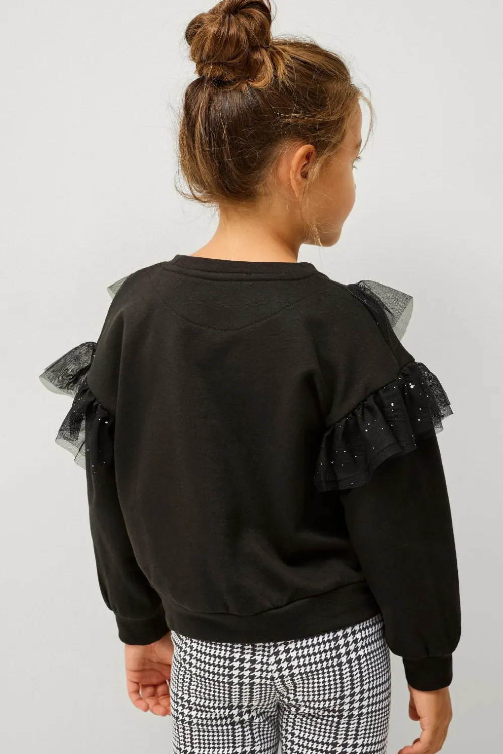 Ellos Sweatshirts & Hoodies>Collection Sweatshirt Iris S Girl Sort