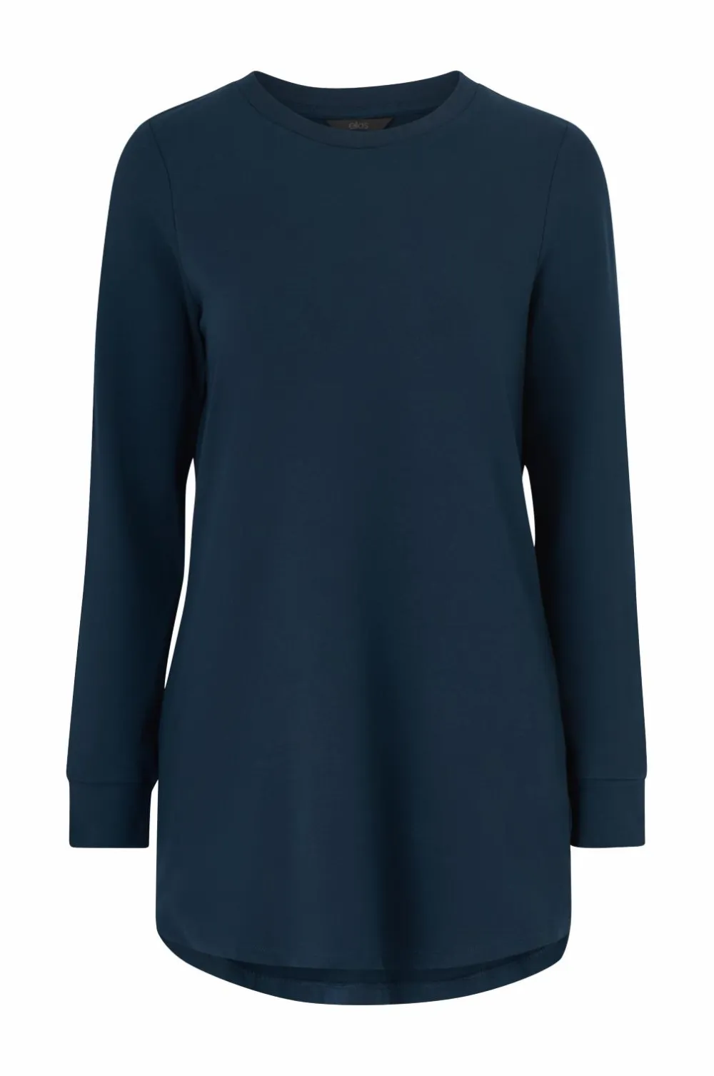 Ellos Collection Sweatshirttunika Marineblå Discount