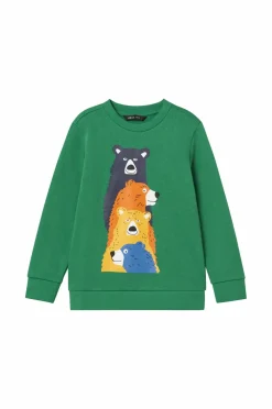 Ellos Collection Sweatshirt Ludwig Grøn Clearance