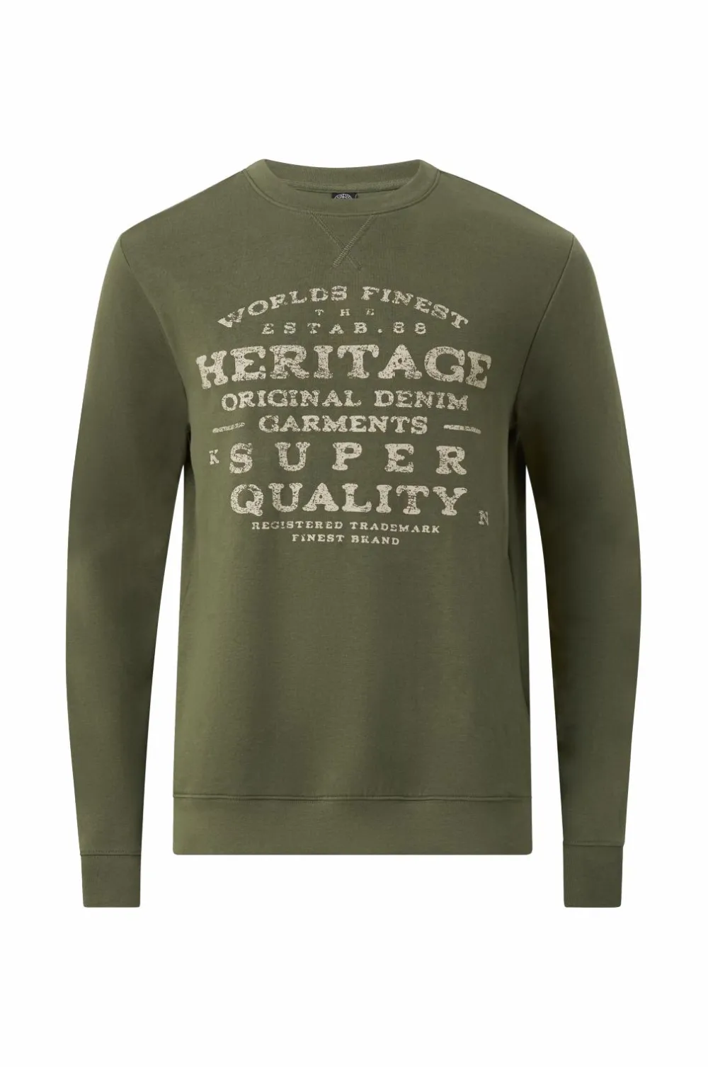 Ellos Sweatshirts & Hoodies>Collection Sweatshirt Hank Grøn