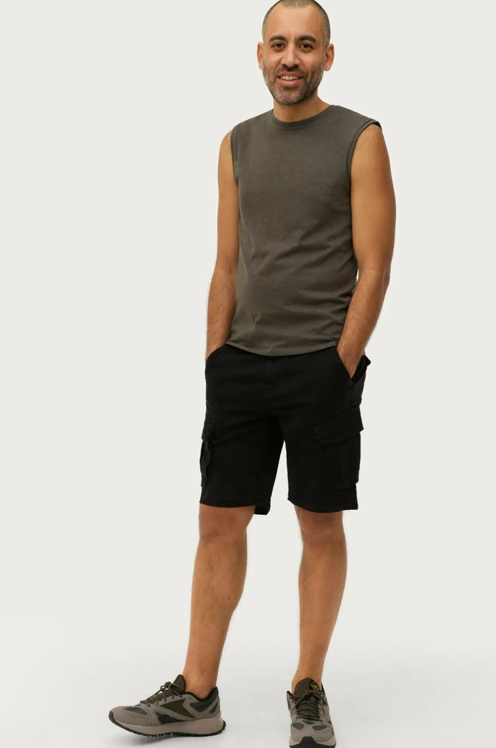 Ellos Basistøj|T-Shirts & Tanktoppe>Collection Tanktop Kent Antracitgrå