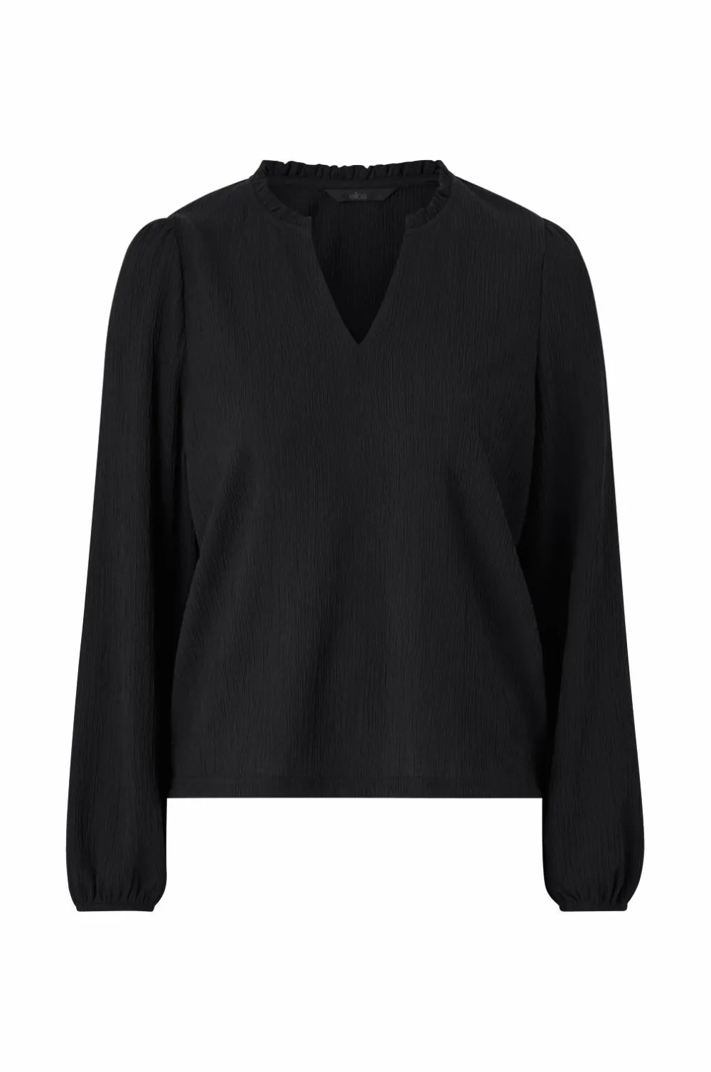 Ellos Toppe & Tank-Toppe>Collection Top med struktur Sort