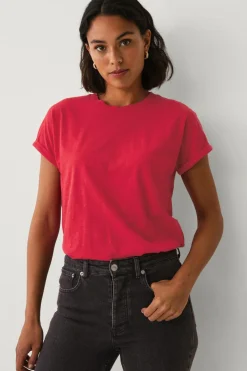 Ellos Collection Top Rød Sale