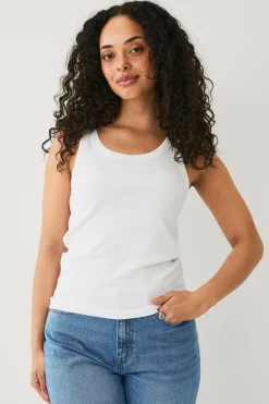Ellos Collection Top Cremet hvid Discount