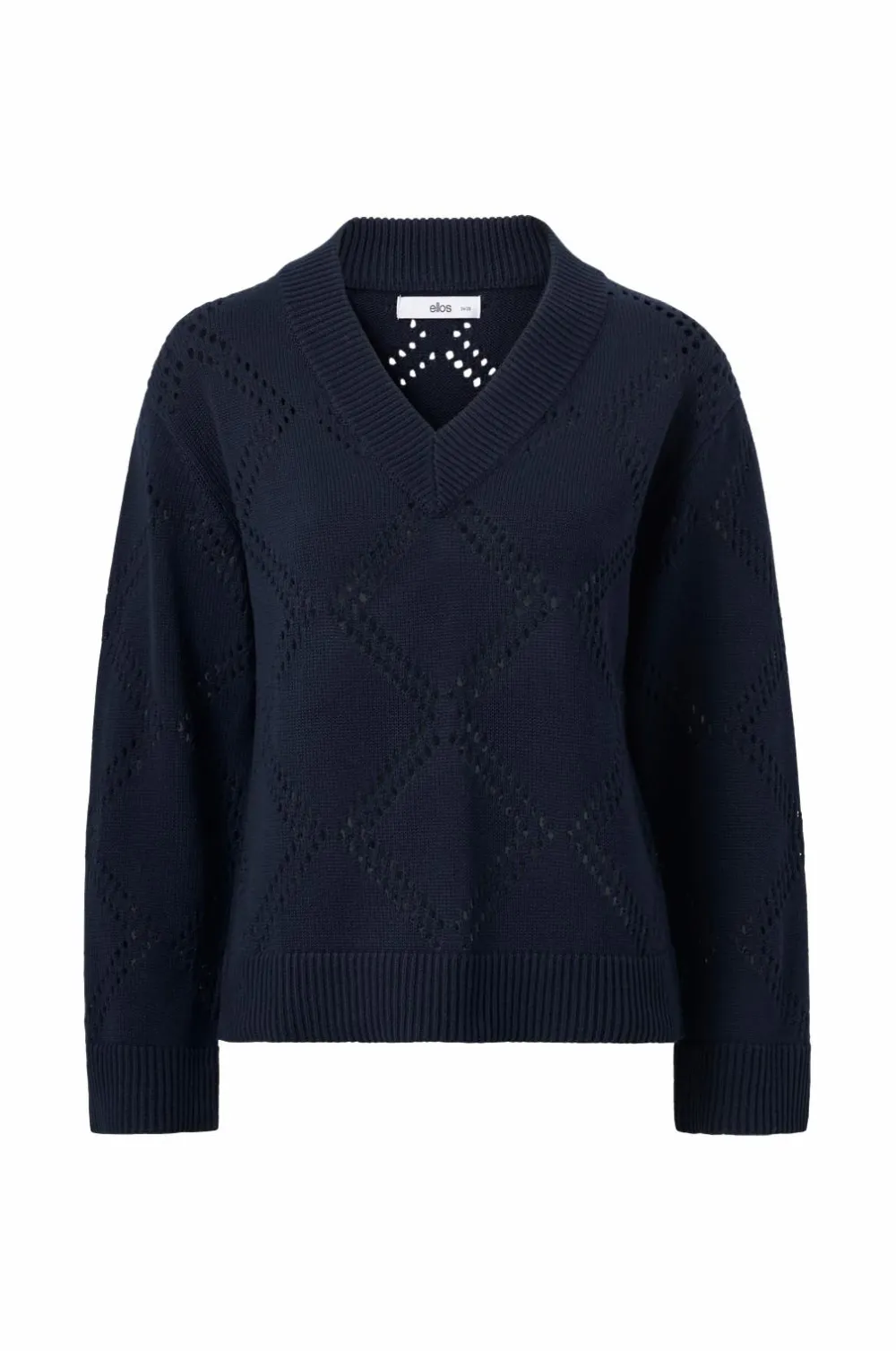 Ellos Trøjer & Cardigans>Collection Trøje Solveig Marineblå
