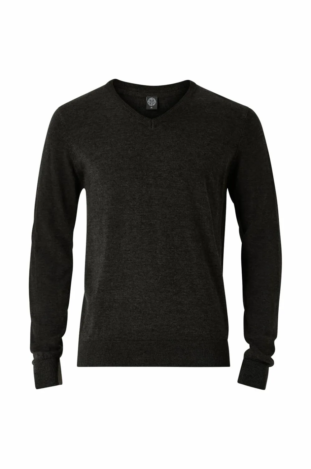 Ellos Basistøj|Trøjer>Collection Trøje med V-hals Black mdf/metal