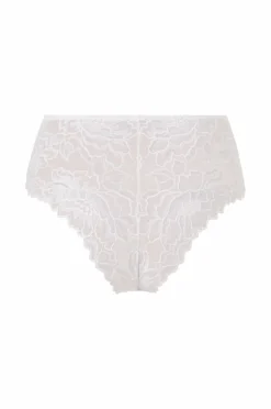 Ellos Collection Trusser med brasiliansk snit Hvid Clearance