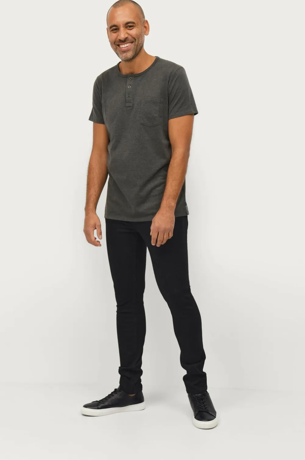Ellos Collection T-shirt Tom Mørkegrå Sale