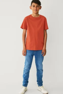 Ellos Basistøj|Toppe & T-Shirts>Collection T-shirt Basic Rustrød