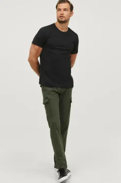 Ellos Basistøj|T-Shirts & Tanktoppe>Collection T-shirt med rund hals Sort