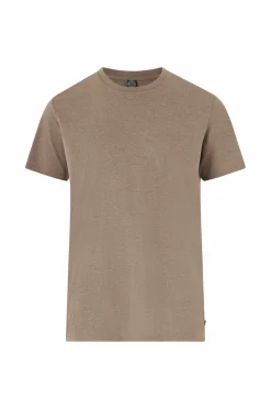 Ellos Collection T-shirt med rund hals Lys beigemeleret Hot