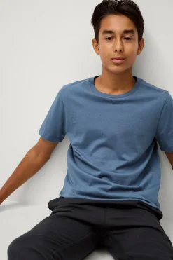 Ellos Basistøj|Toppe & T-Shirts>Collection T-shirt Basic Vintageindigo