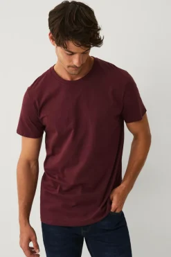 Ellos Collection T-shirt med rund hals Bourgogne Online