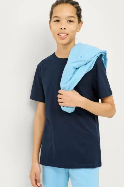 Ellos Collection T-shirt Basic Blue/misty grey Sale