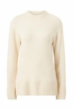 Ellos Collection Uldtrøje Tilda Premium Offwhite Outlet