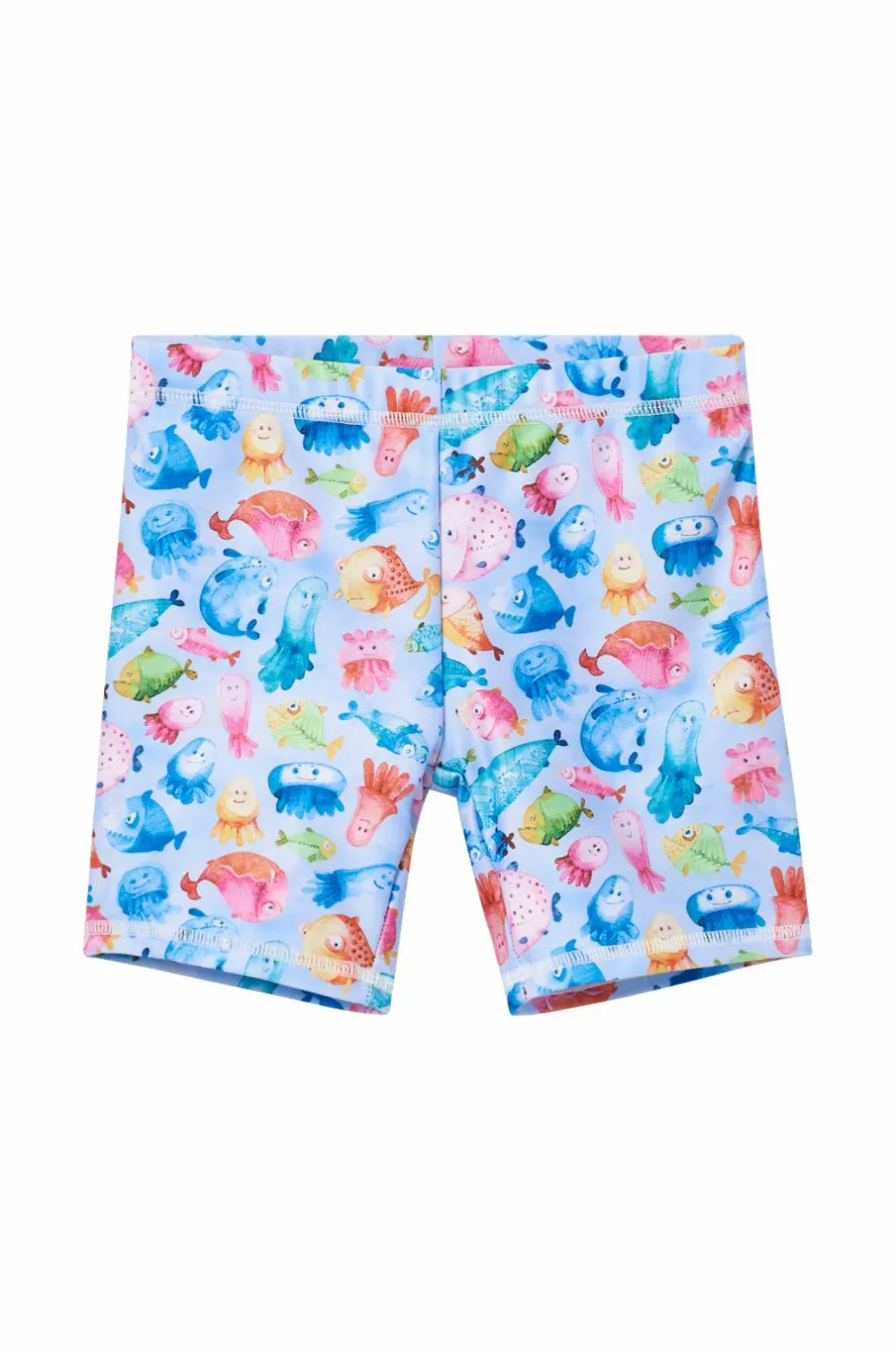 Ellos Collection UV-sæt med top og shorts Blåmønstret Sale