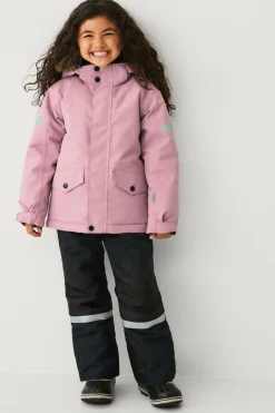 Ellos Overtøj>Collection Vandafvisende vinterjakke rosa