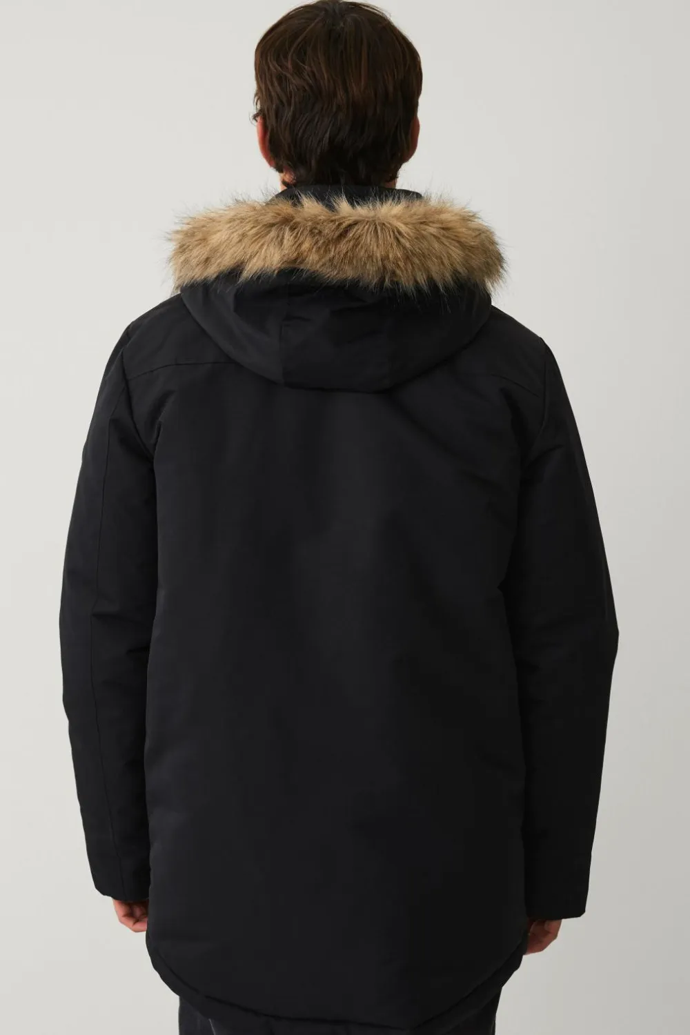 Ellos Jakker & Frakker>Collection Varmt foret parka sort