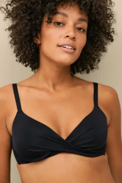 Ellos Collection Vatteret bikini-bh med bøjle Sort Sale
