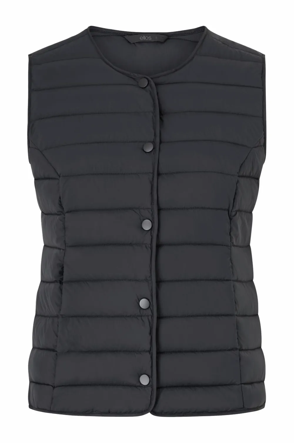 Ellos Jakker & Frakker>Collection Vatteret vest Sort