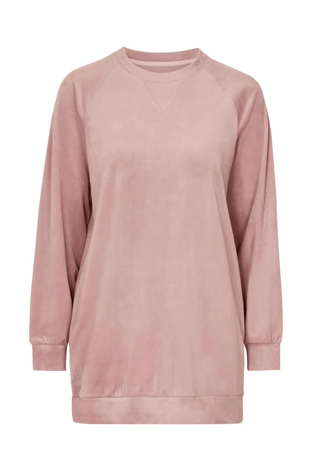Ellos Loungewear & Homewear>Collection Veloursweater Lyserød