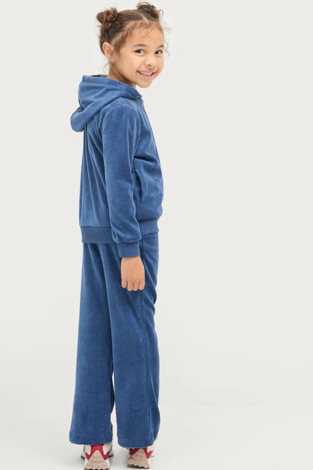 Ellos Collection Veloursæt Minna Mørkeblå Online