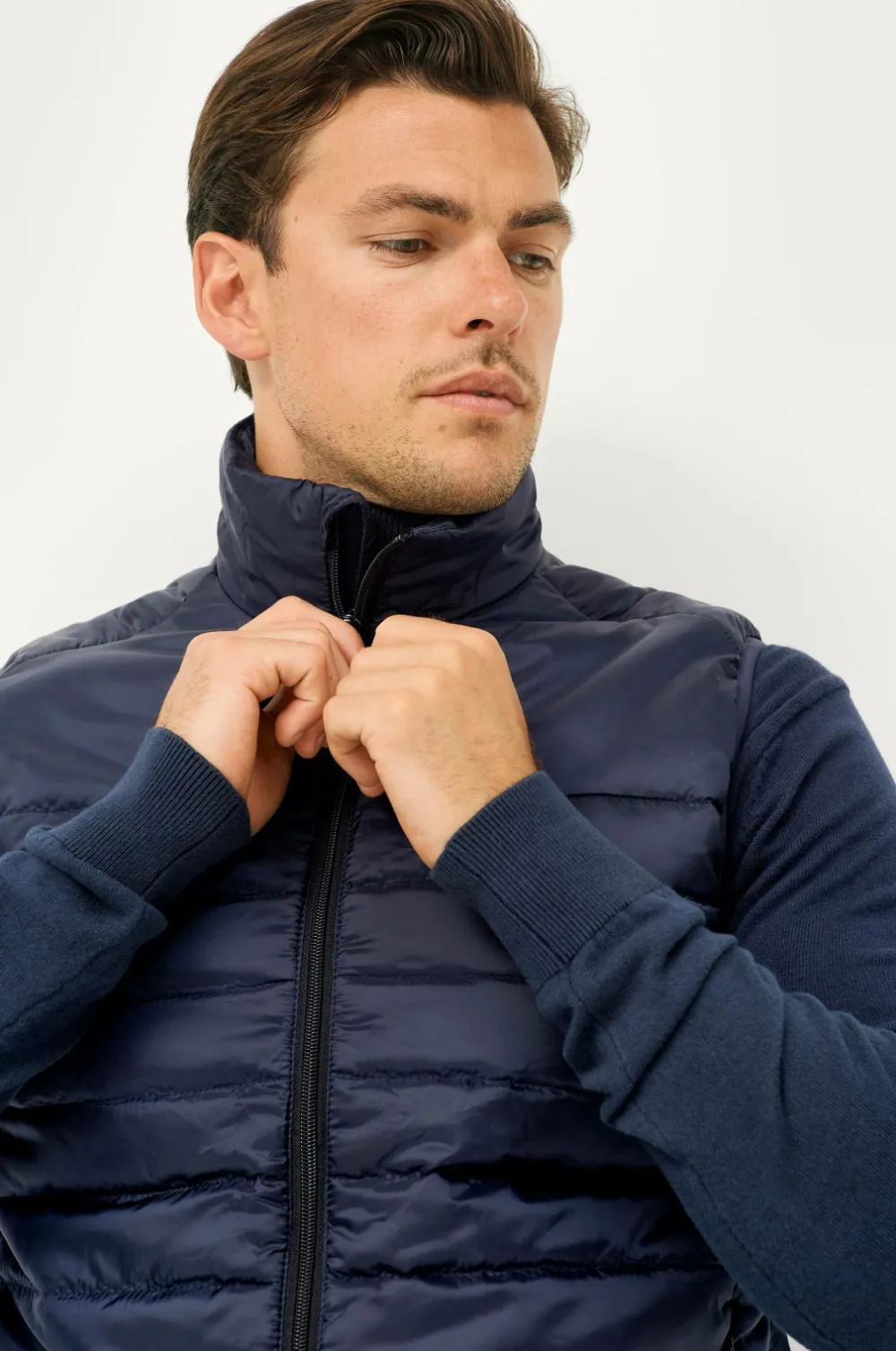 Ellos Jakker & Frakker>Collection Vest Jack Blue/misty grey