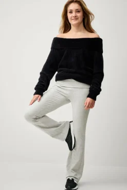 Ellos Træningstøj|Bukser & Leggings>Collection Yogabukser Stella Gråmeleret