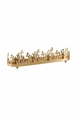 Ellos Julepynt|Lysestager & Lanterner>Home Adventslysestage Berries Brass