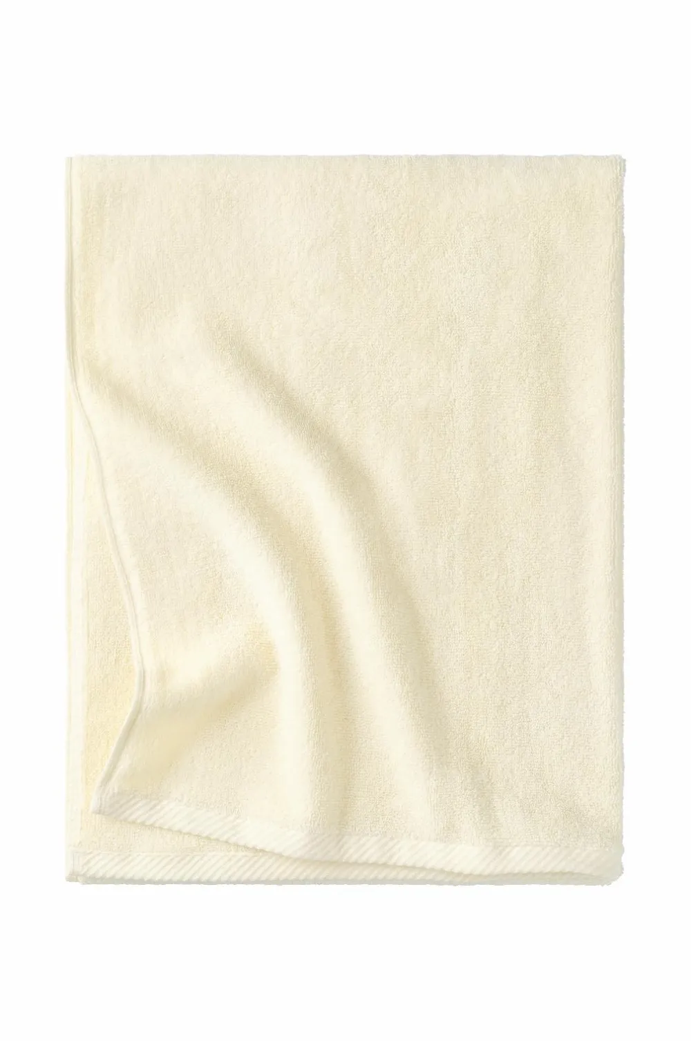 Ellos Badeværelsestekstiler>Home Badehåndklæde Elise 70x140 cm Lysegul