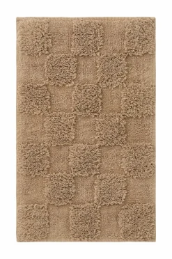 Ellos Badeværelsesmåtter>Home Bademåtte Saga Check Beige - Nomad 16-1212tcx