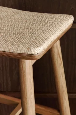 Ellos Home Barstol Bangs 65,5 cm Brun/natur Best