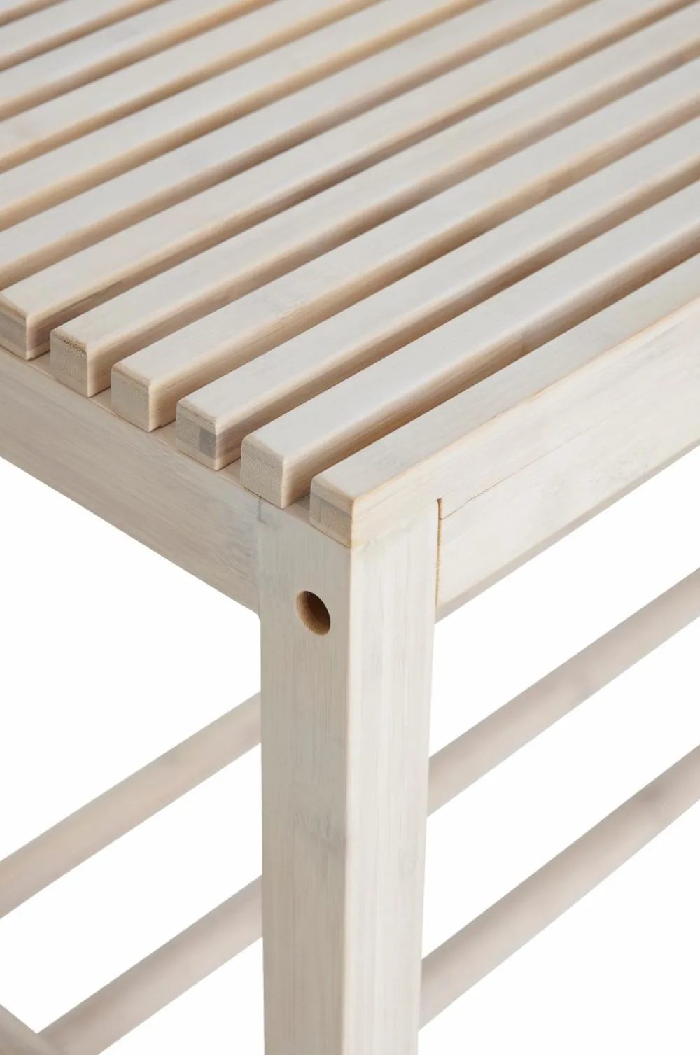 Ellos Home Bænk / skohylde Stripe Mat sand mat sand New