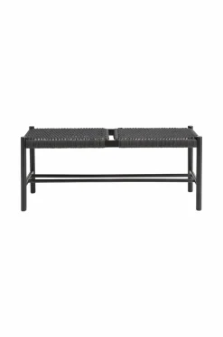 Ellos Home Bænk Ellan 110x35 cm Sort Best