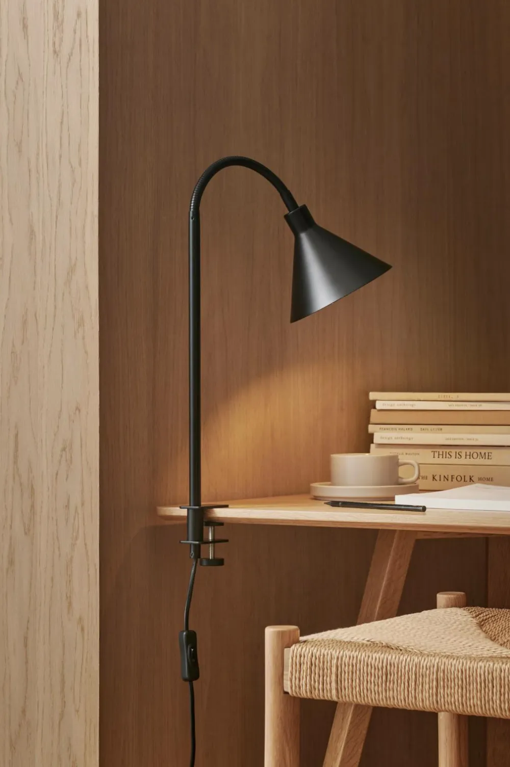 Ellos Bordlamper>Home Bordlampe Flexi Torino Sort