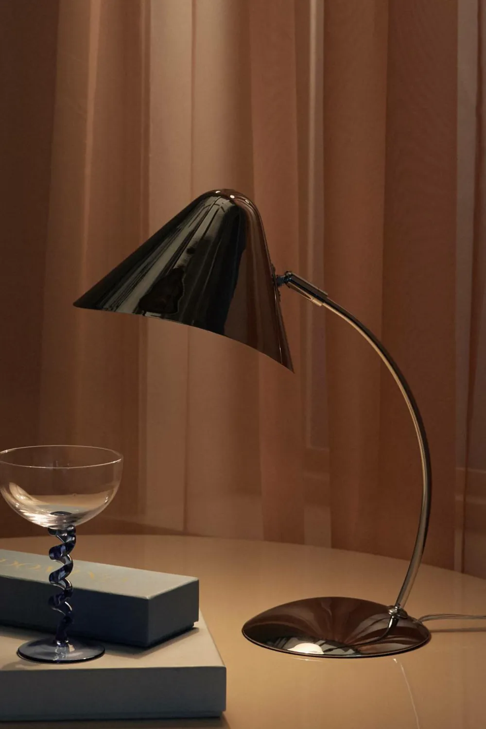 Ellos Home Bordlampe Nathan Krom Discount