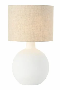 Ellos Bordlamper>Home Bordlampe Leiah Hvid/natur
