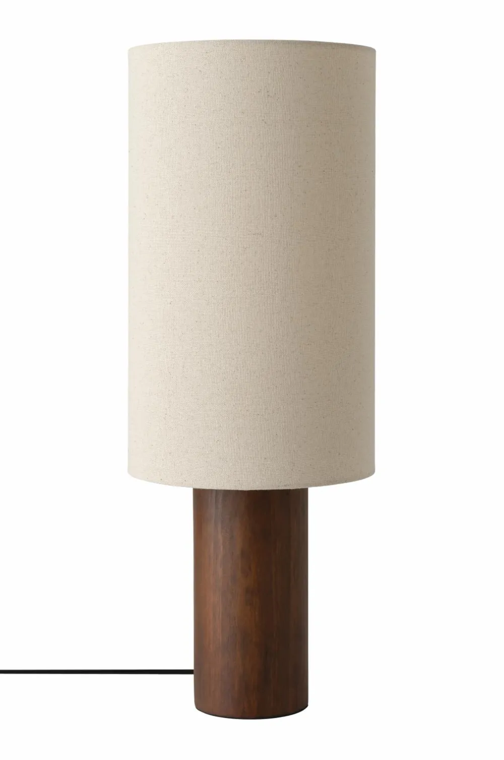 Ellos Bordlamper>Home Bordlampe Davin Mørkebrun/linned
