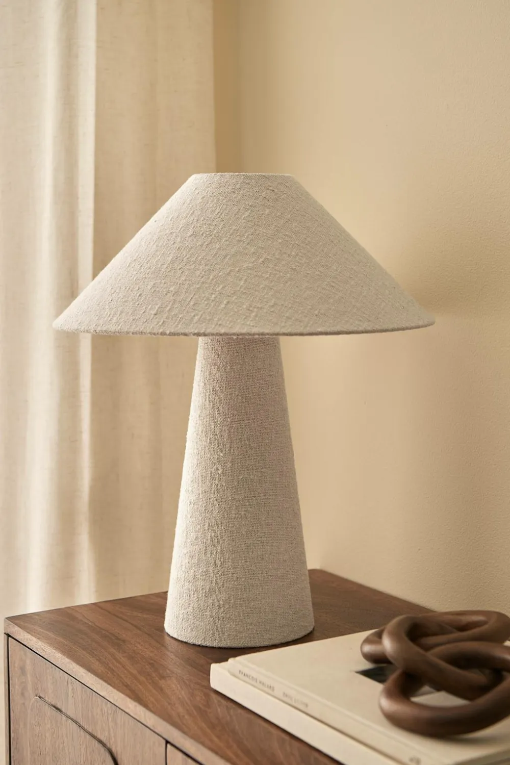 Ellos Home Bordlampe Mila Offwhite Hot