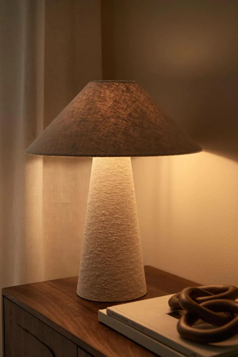 Ellos Home Bordlampe Mila Offwhite Hot