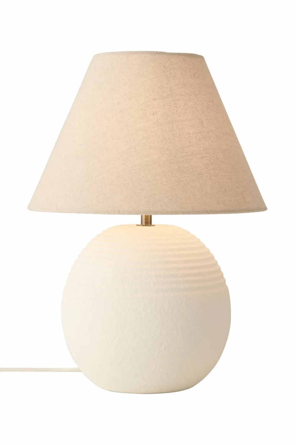 Ellos Bordlamper>Home Bordlampe Alva Sand White/ Nature Linen