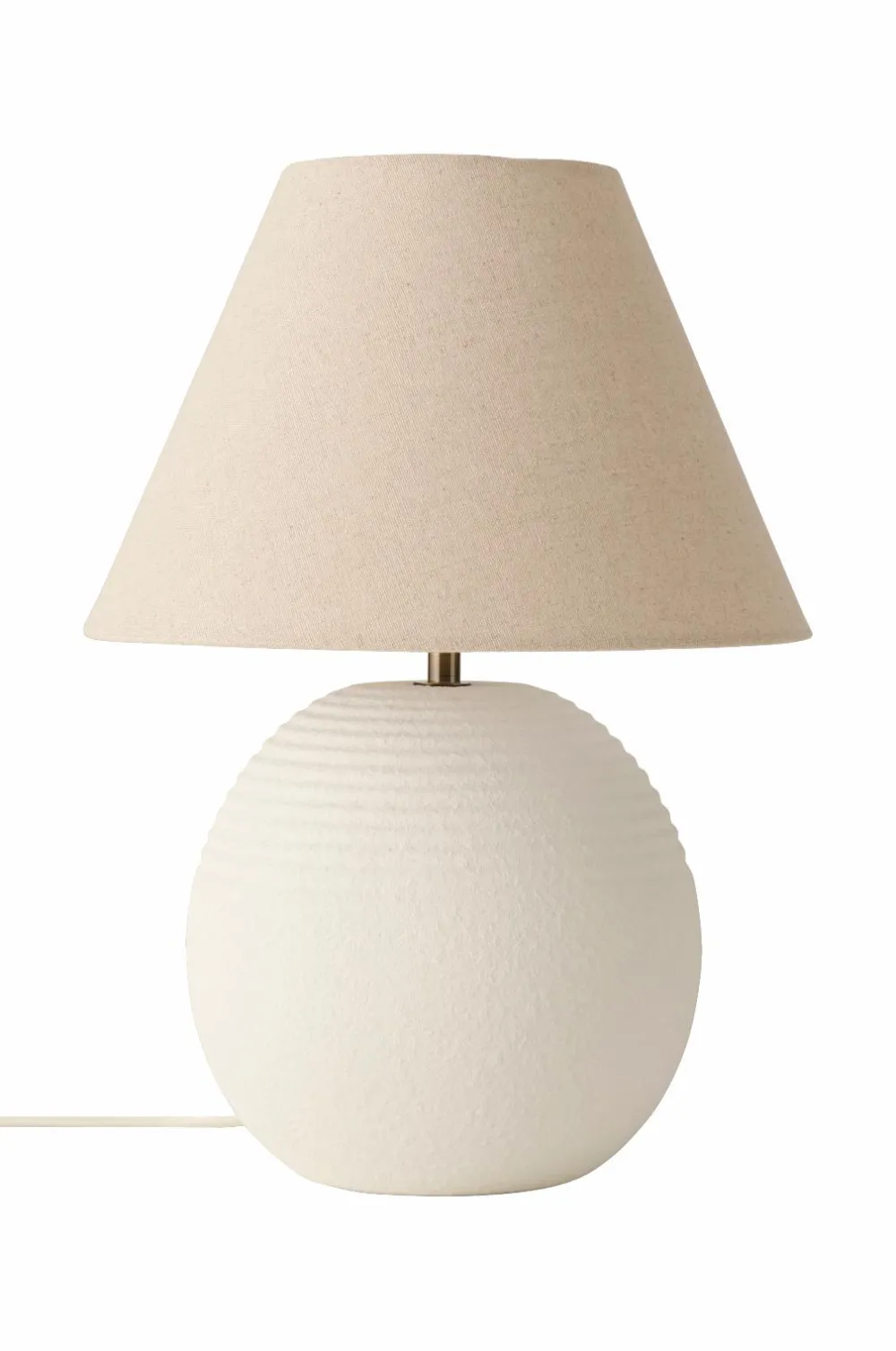 Ellos Bordlamper>Home Bordlampe Alva Sand White/ Nature Linen