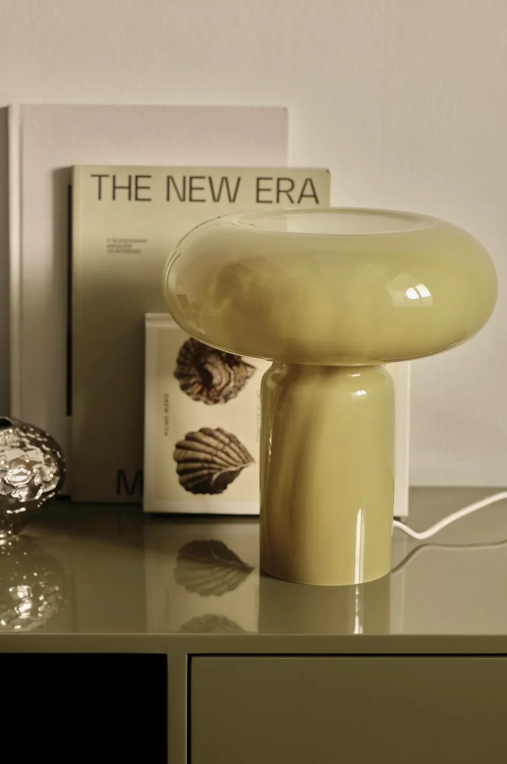 Ellos Bordlamper>Home Bordlampe Aurora Olivengrøn